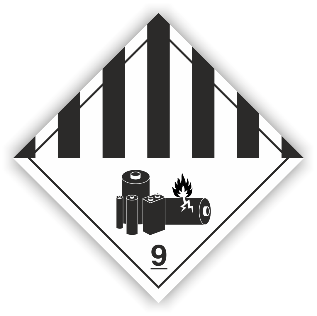 <p>Gefahrgut UN 3480 LITHIUM-IONEN-BATTERIEN (einschließlich Lithium-Ionen-Polymer-Batterien), Klasse 9 / Verpackungsgruppe II.</p>
<p><strong>Hinweis:</strong> Für alle Artikel, die als Gefahrgutartikel der Klasse 9, II deklariert sind, wird beim Versand unabhängig von der Frei-Haus-Grenze pro Paket ein Gefahrgutzuschlag berechnet.</p>